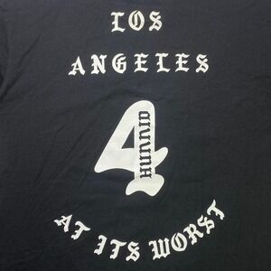 Born x Raised Los Angeles x 4 Hunnid x YG shirt